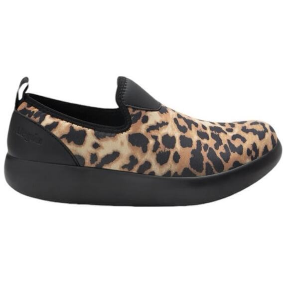 EUC Eden Leopard‎ Orthopedic Slipper Slip On Pull On Shoe Rocking Sole 7 US - Picture 1 of 9
